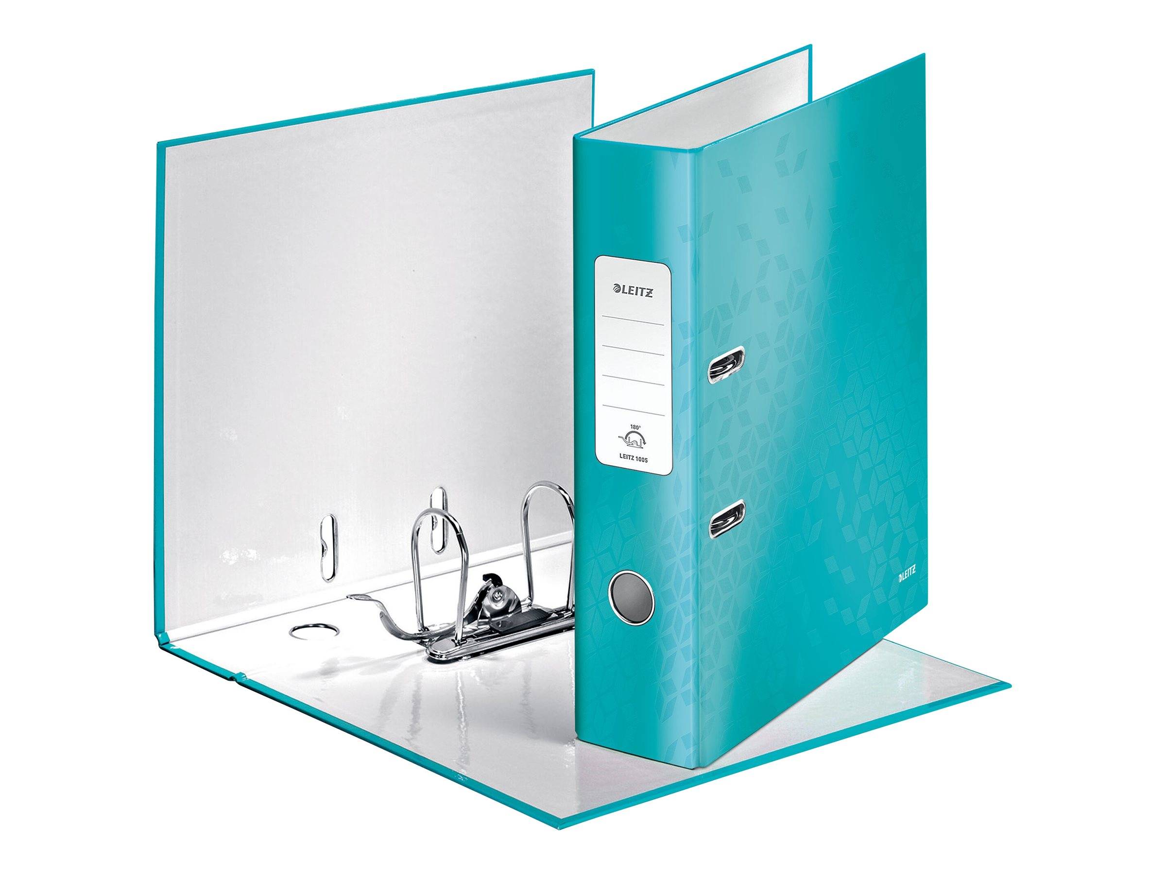 ESSELTE LEITZ - Leitz WOW 180° - Aktenordner - Rückenbreite: 80 mm - für A4 (210 x 297 mm)