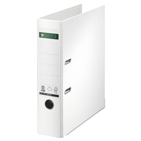 Ordner Pappe A4 180 Grad 80mm weiß