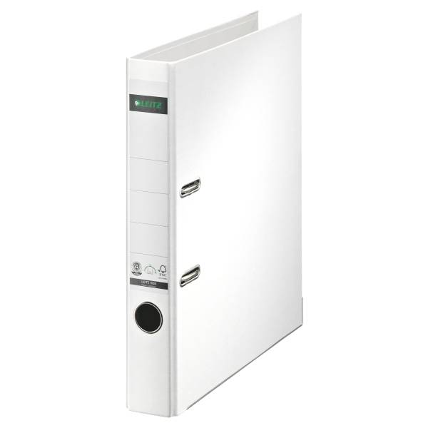 Ordner Pappe A4 180 Grad 50mm weiß