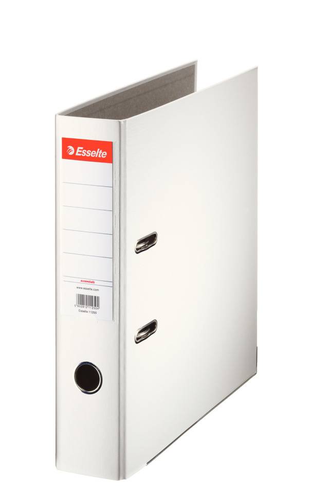 Ordner Plastik Eco - Weiß