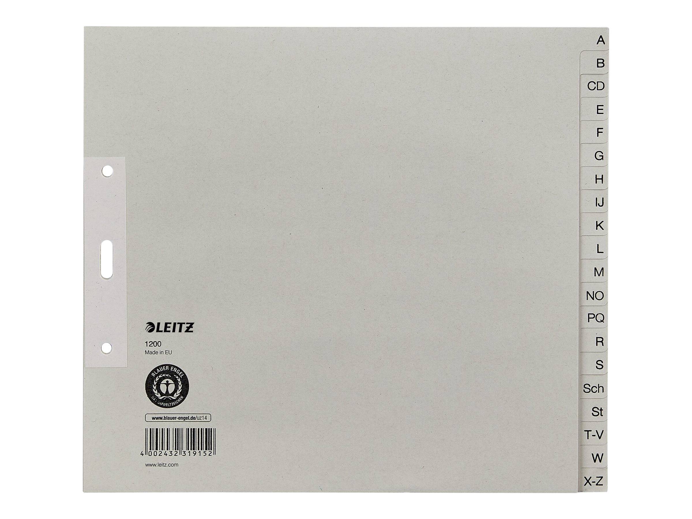 Esselte Leitz Trennelement - 20 Teile - vorgedruckt: A-Z