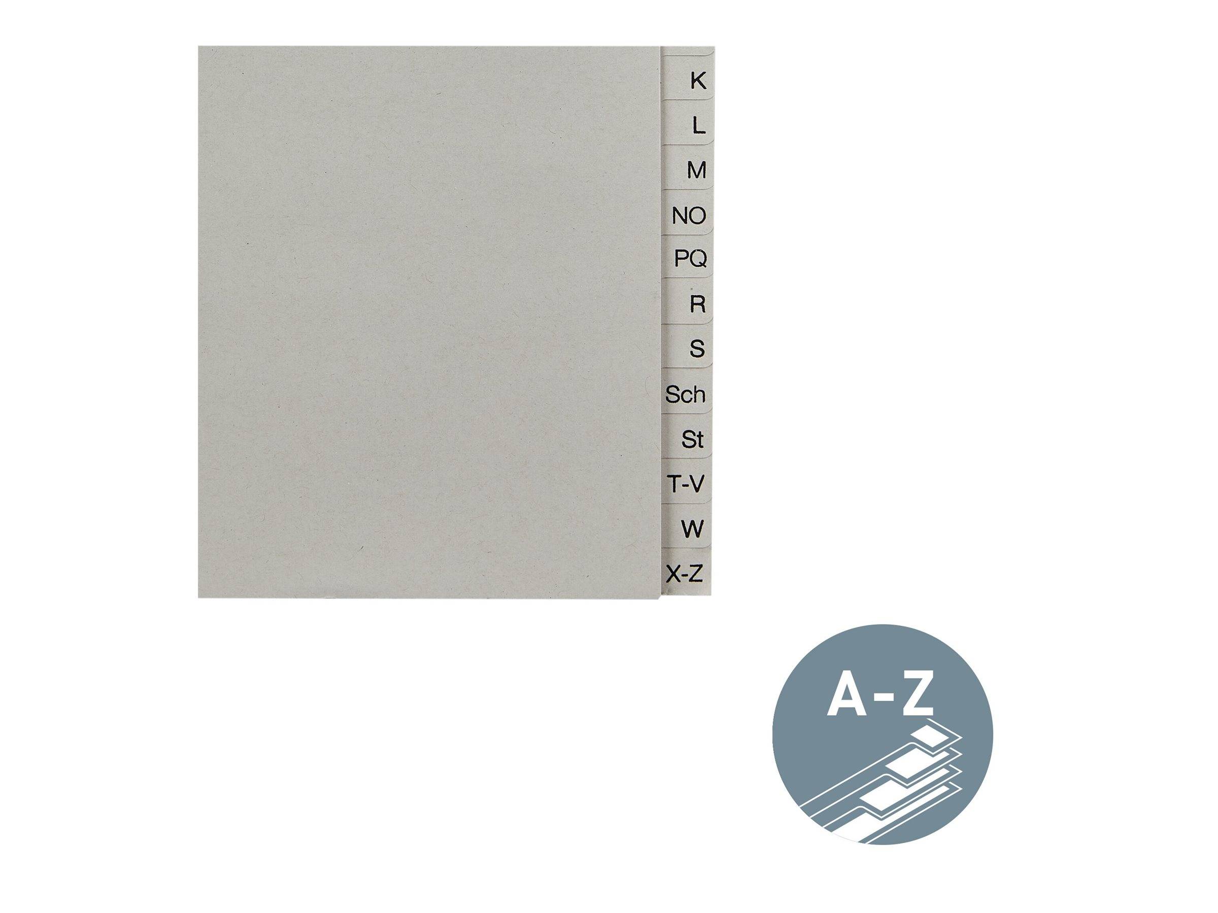 Esselte Leitz Trennelement - 20 Teile - vorgedruckt: A-Z