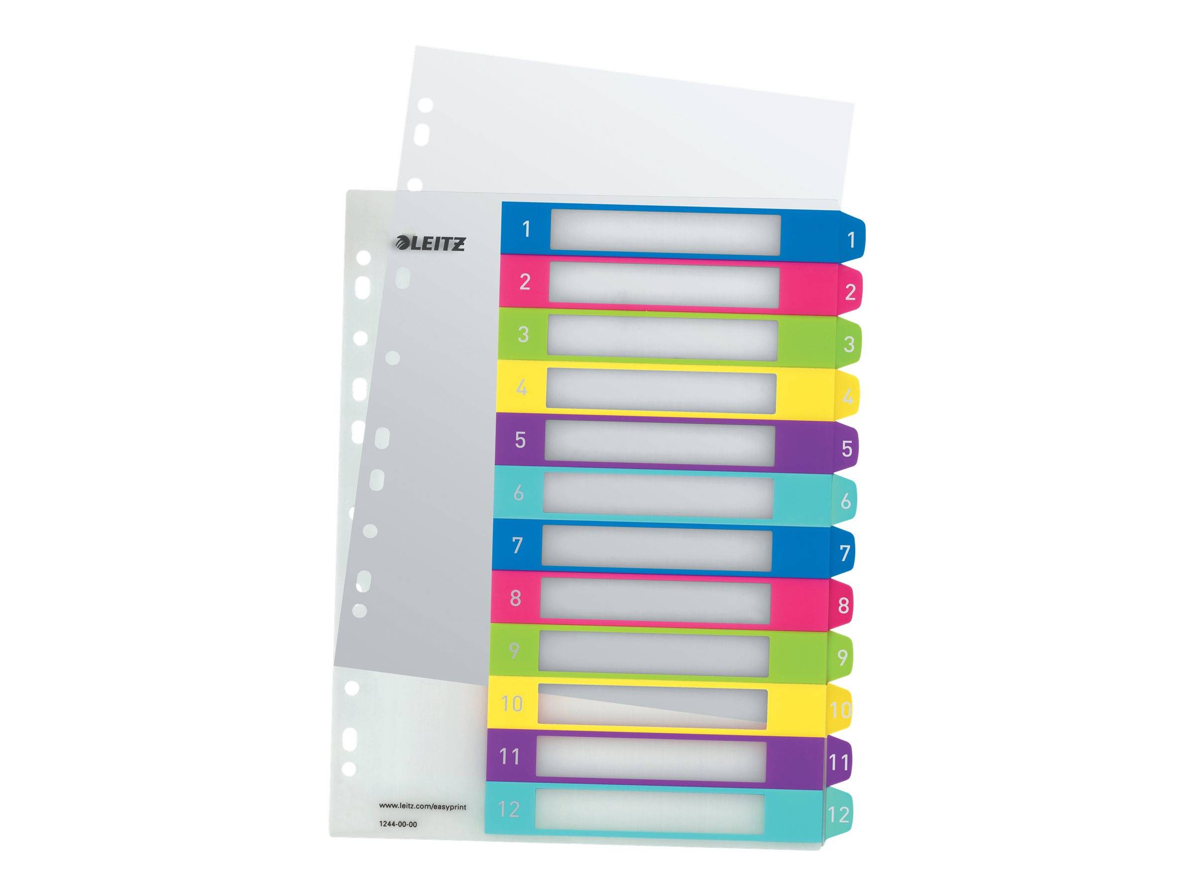 ESSELTE LEITZ - Leitz WOW - Trennelement - vorgedruckt: 1-12