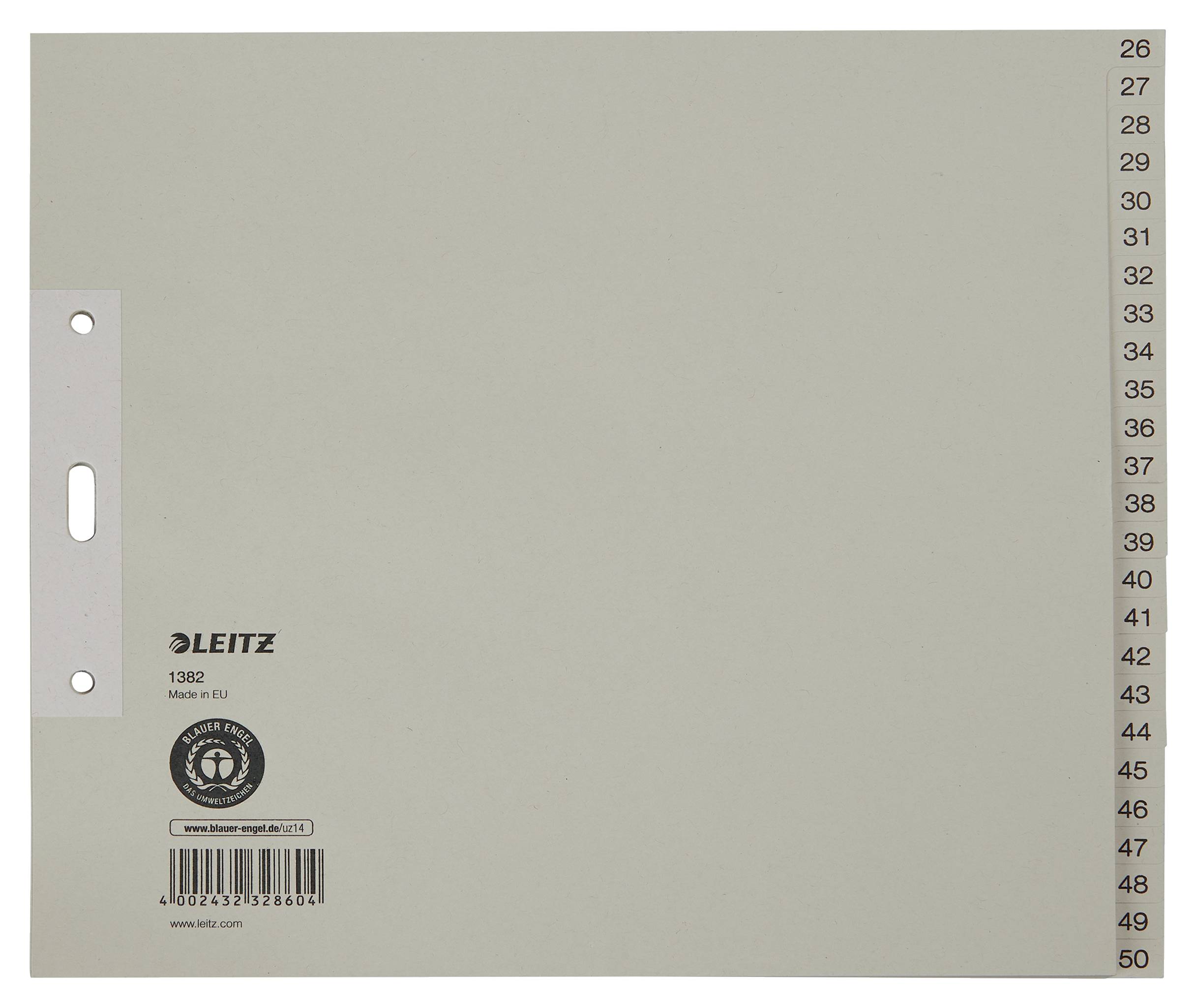 Registerserie Zahlen