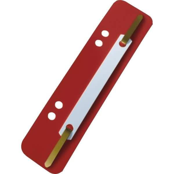 Heftstreifen kurz PP rot