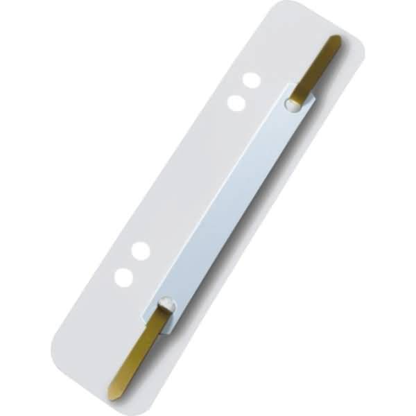 Heftstreifen kurz PP weiß