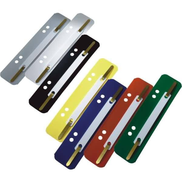 Heftstreifen kurz PP farbig sortiert