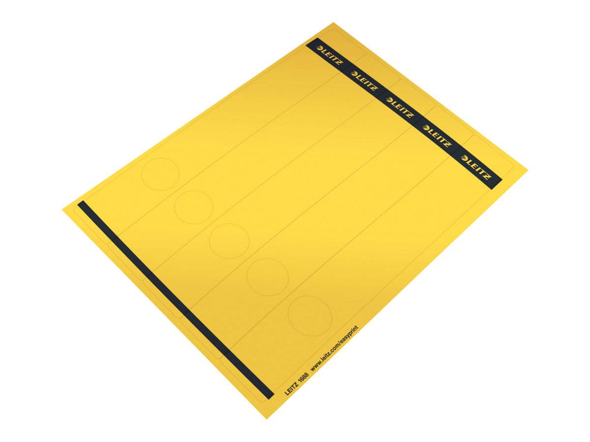 ESSELTE LEITZ - Leitz - Ordneretiketten - Gelb (Packung mit 25)