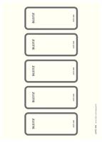 ESSELTE LEITZ - Leitz - Ordneretiketten - Grau (Packung mit 50)