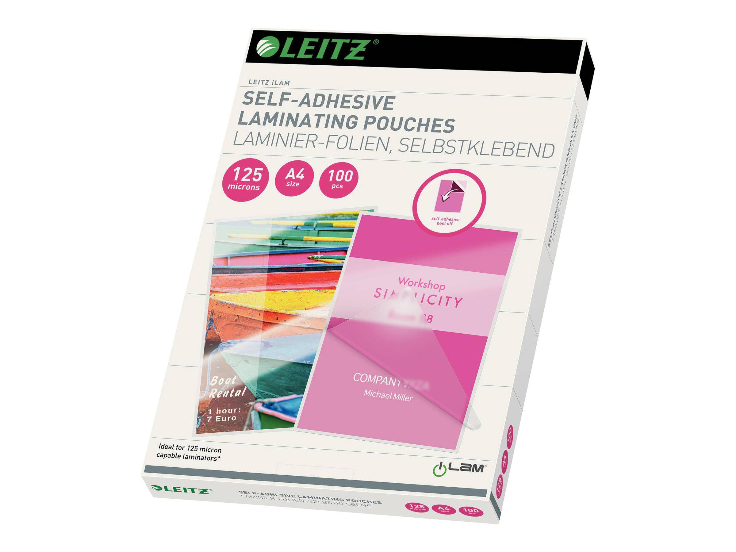 ESSELTE LEITZ - Leitz - Glänzend - A4 (210 x 297 mm) Laminiertaschen