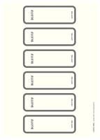 ESSELTE LEITZ - Leitz narrow / short - Ordneretiketten - für A4, C4 - Grau (Packung mit 60)