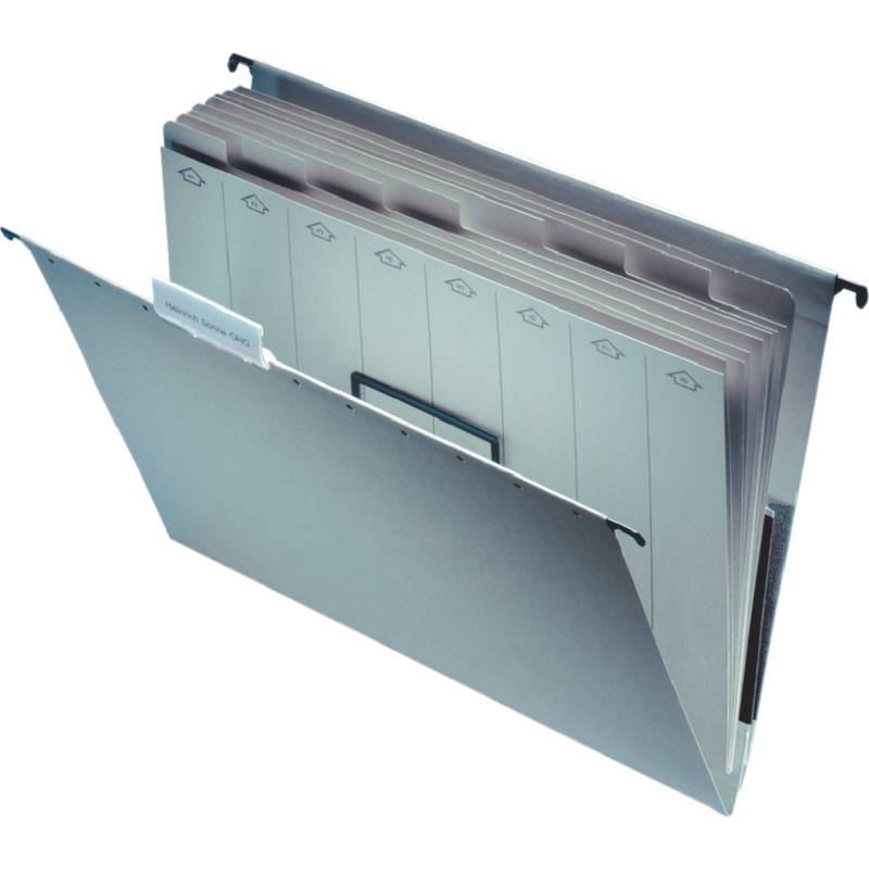 LEITZ Universalakte/Universal-Hängemappe, A4, grau