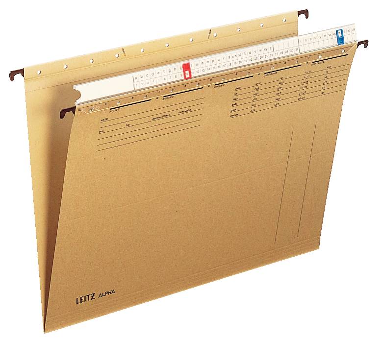 Hängemappe ALPHA® - braun