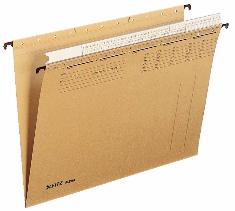Hängemappe ALPHA® - braun