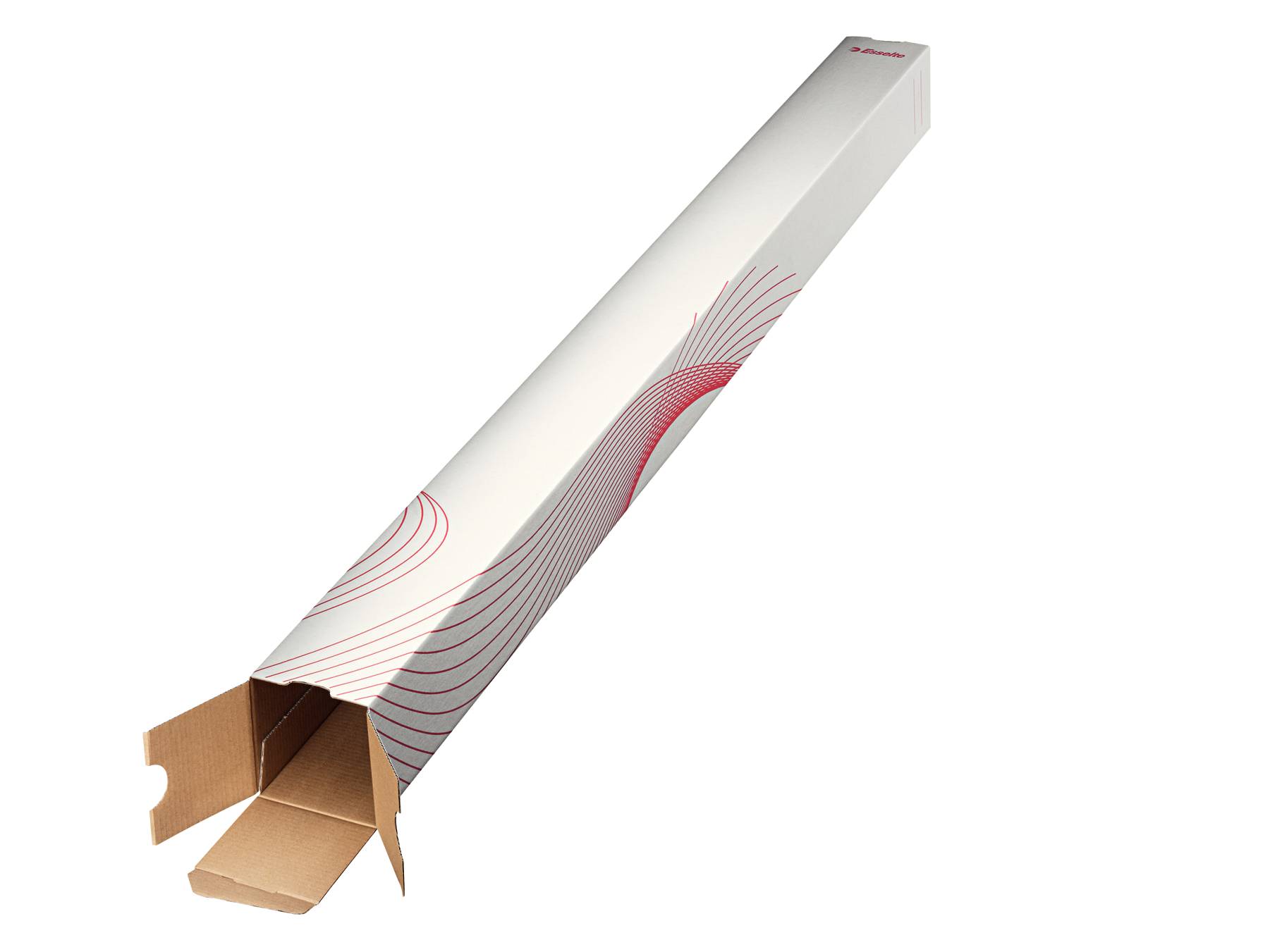 Falthülse Viereck - Grau