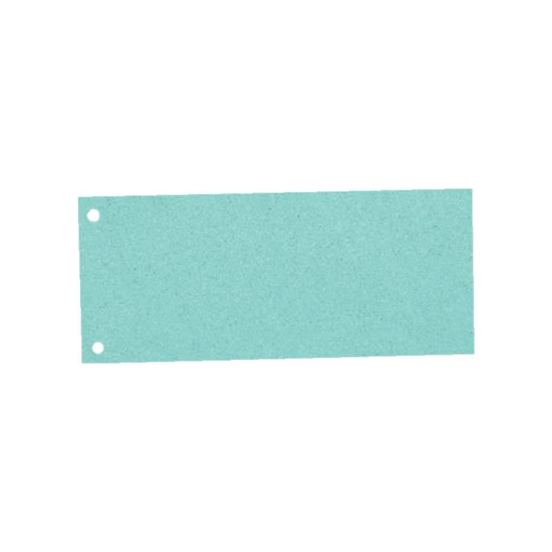 Esselte Trennstreifen, für DIN A4 Format, gelocht, blau