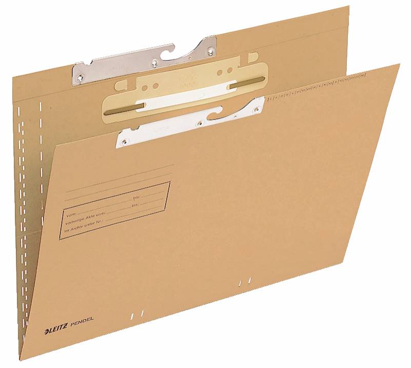 Pendelmappe - Naturbraun