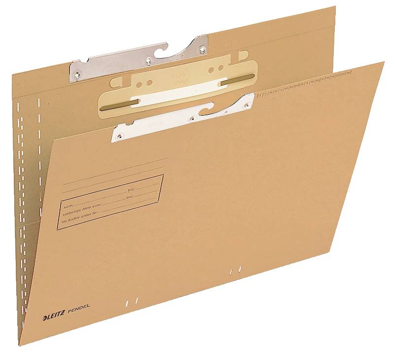 Pendelmappe - Naturbraun