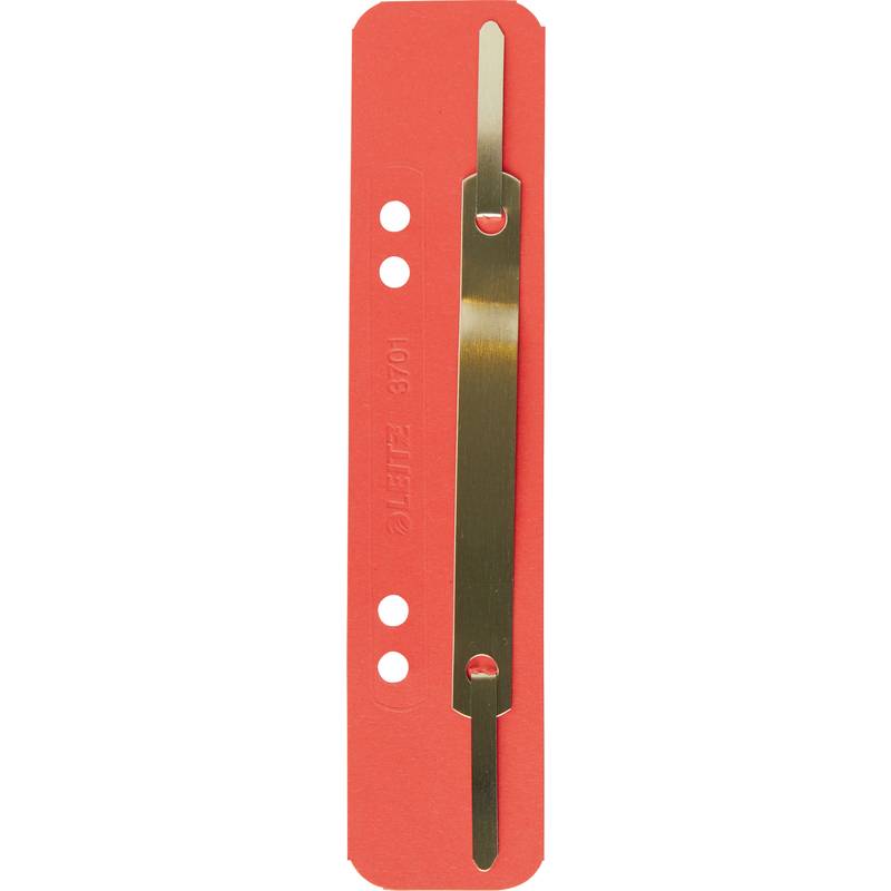 LEITZ Heftstreifen, 35 x 158 mm, Karton, rot