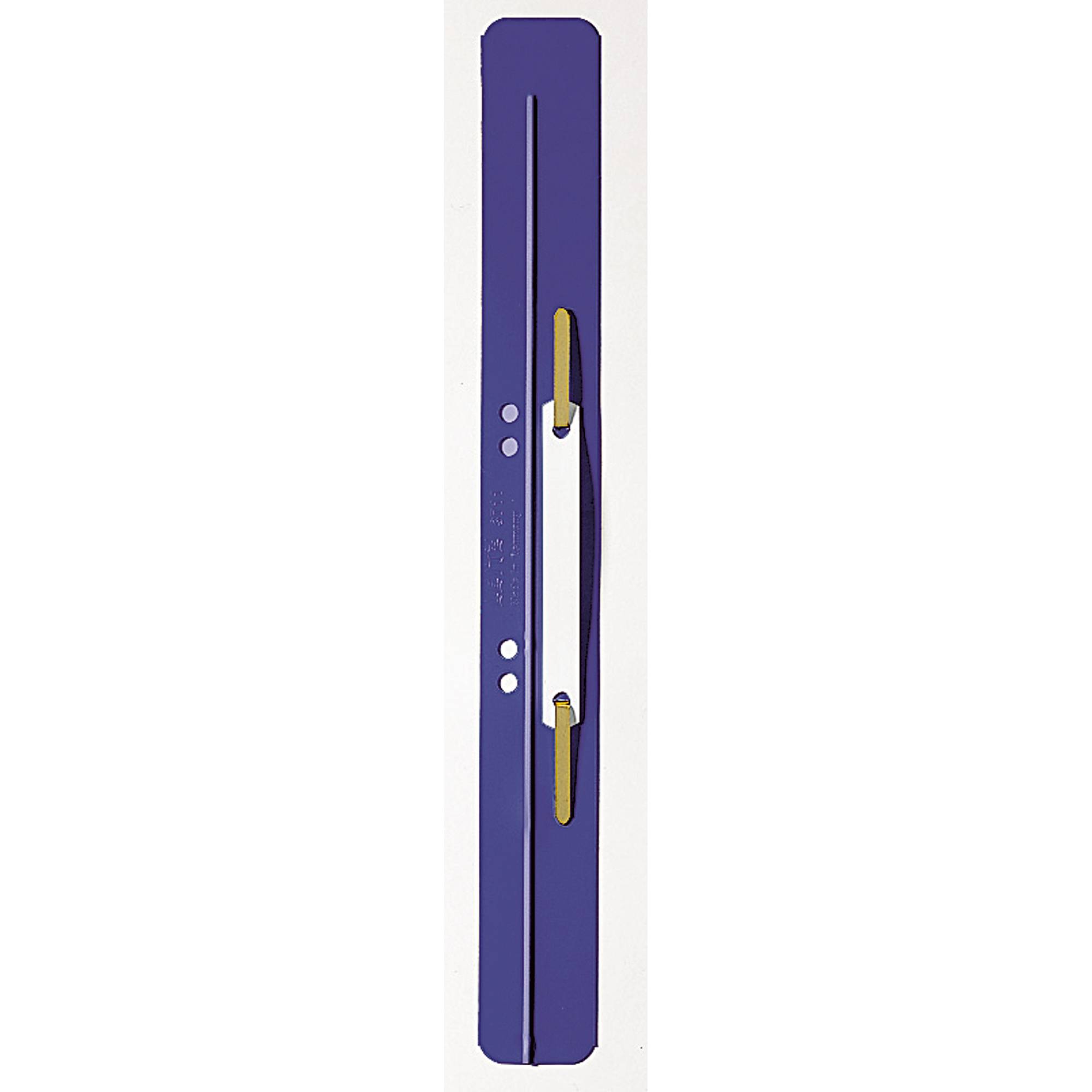 Leitz Heftstreifen lang 37110035 35x310mm Kunststoffdeckleiste PP bl