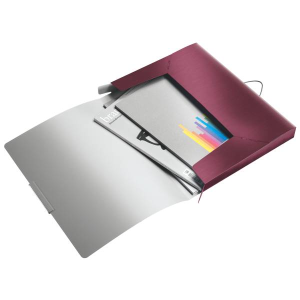 Ablagebox Style - granat rot