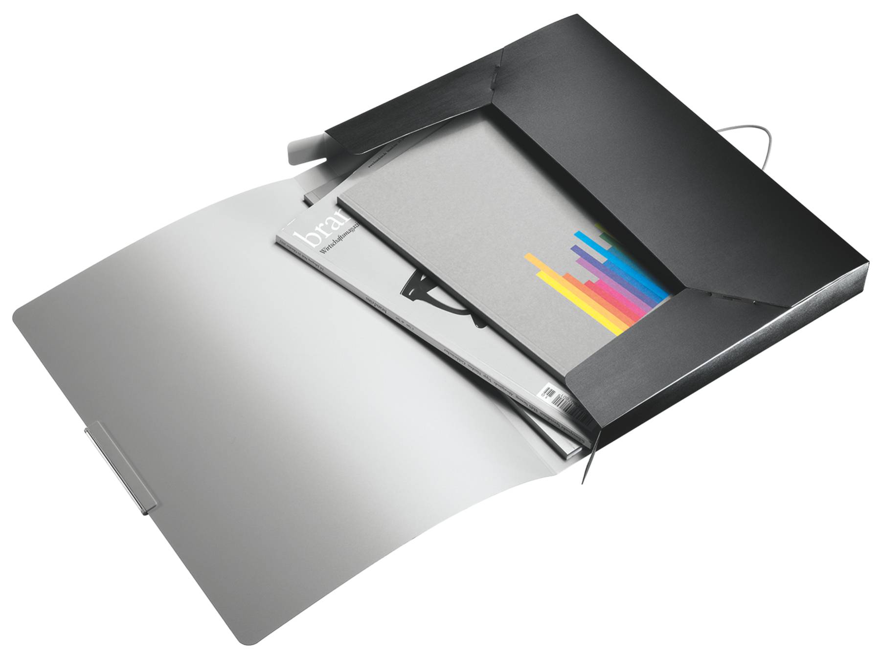 Ablagebox Style - satin schwarz