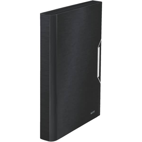 Projektmappe Style A4 PP 6 Fächer satin schwarz