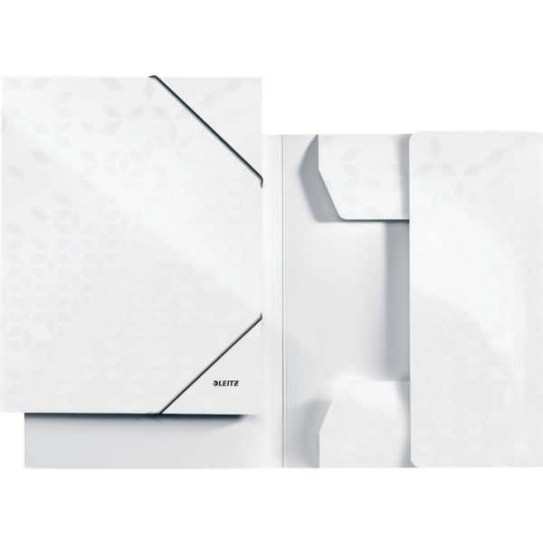 Eckspanner Wow A4 PP kaschierter Karton 300g/qm perlweiß