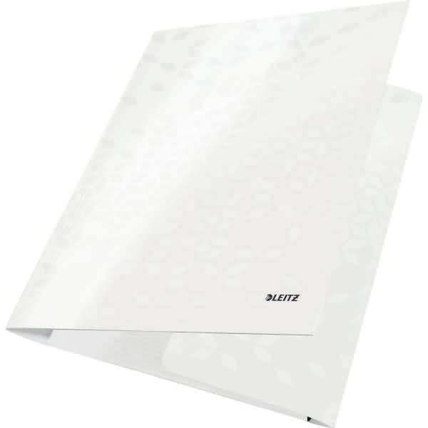 Eckspanner Wow A4 PP kaschierter Karton 300g/qm perlweiß