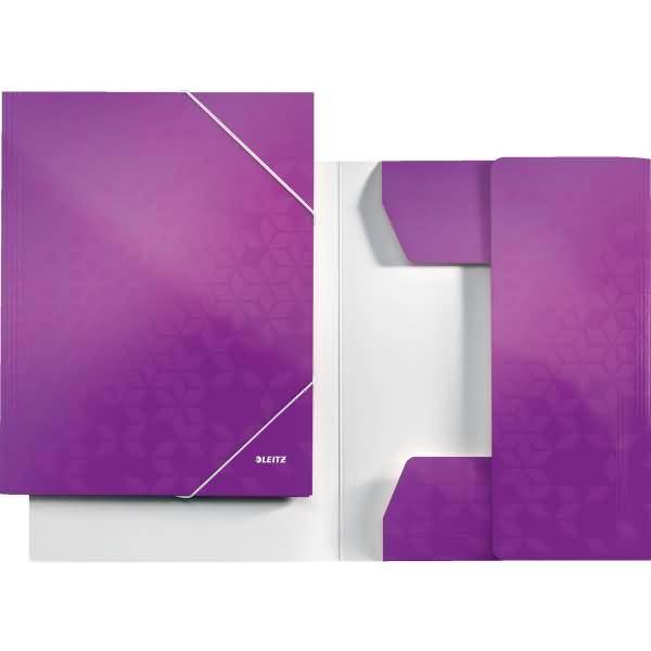 Eckspanner Wow A4 PP kaschierter Karton 300g/qm violett