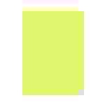 LEITZ Sichthülle Standard, A4, PP, genarbt, gelb, 0,13 mm
