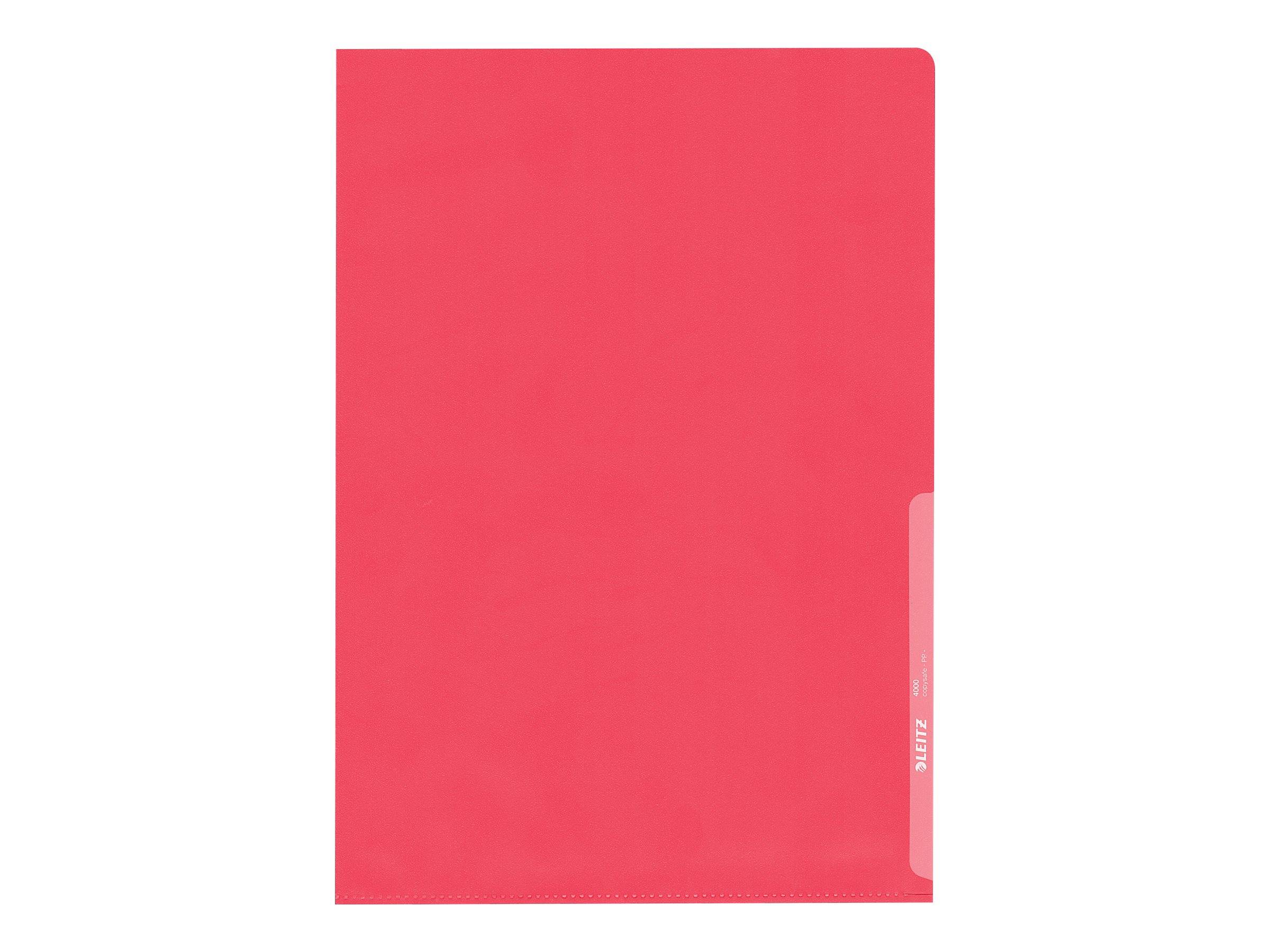 ESSELTE LEITZ - Leitz - L-förmiger Ordner - für A4 - Rot