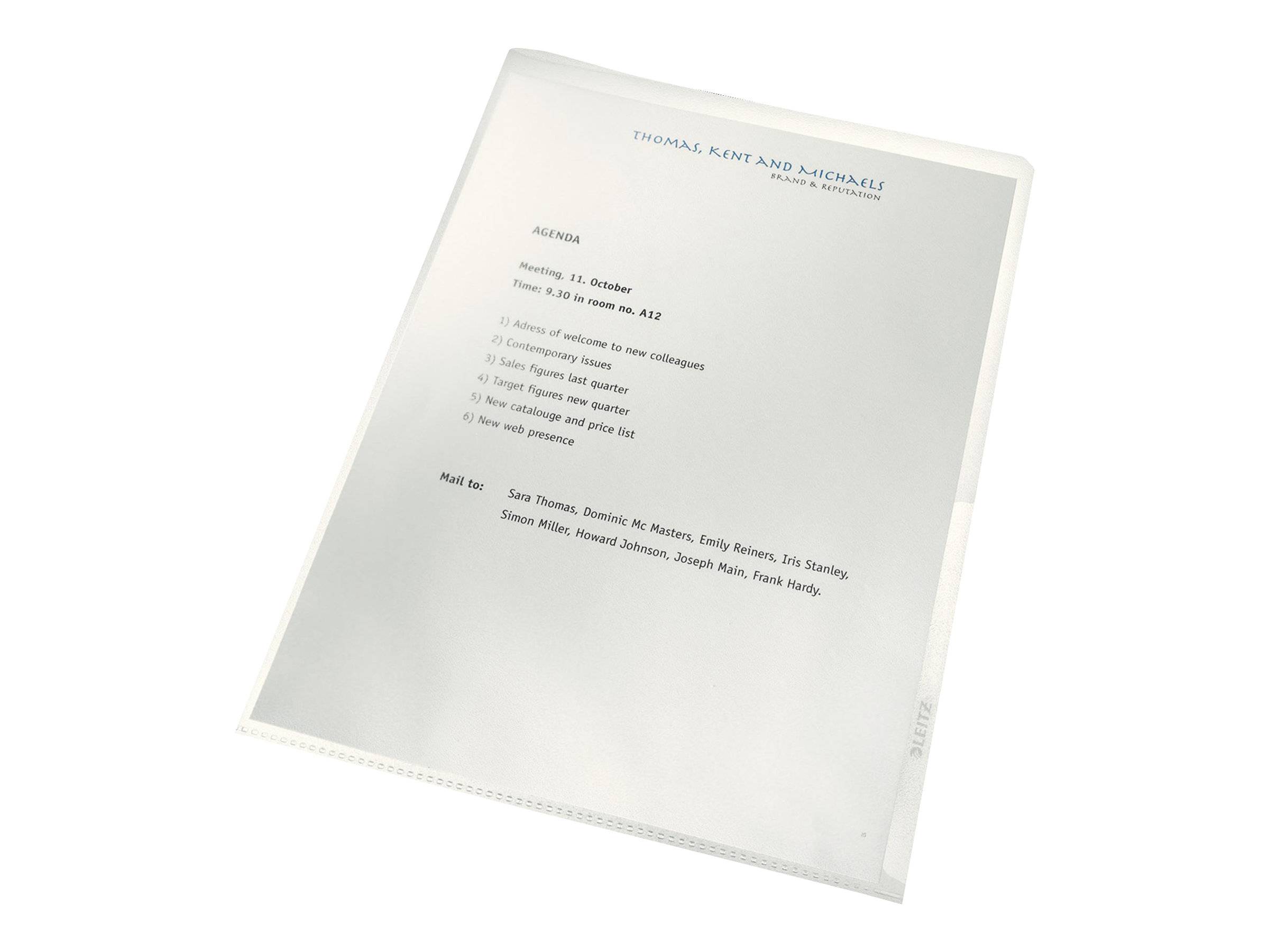 Esselte Leitz Recycle - L-förmiger Ordner - für A4 (210 x 297 mm)