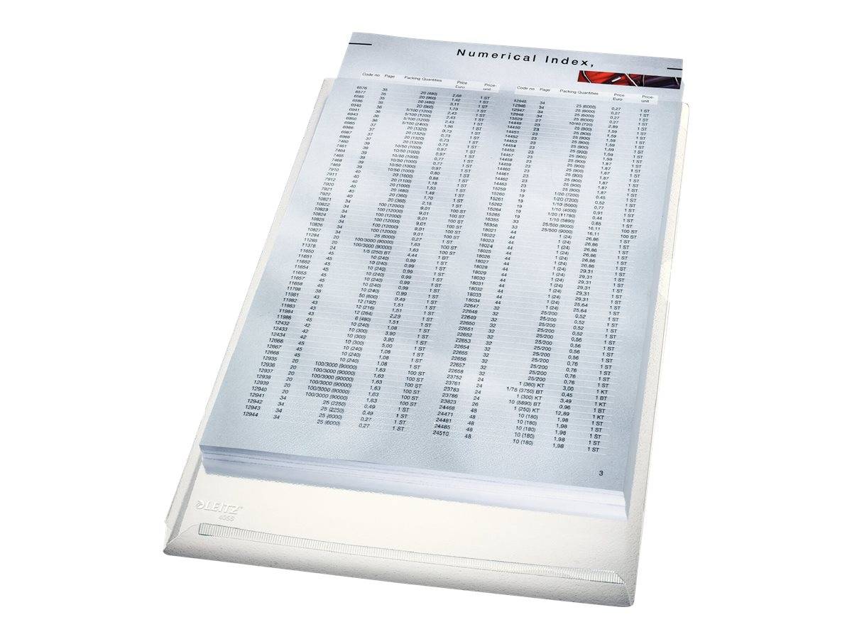 ESSELTE LEITZ - Leitz - L-förmiger Ordner - für A4 - Kapazität: 200 Blätter