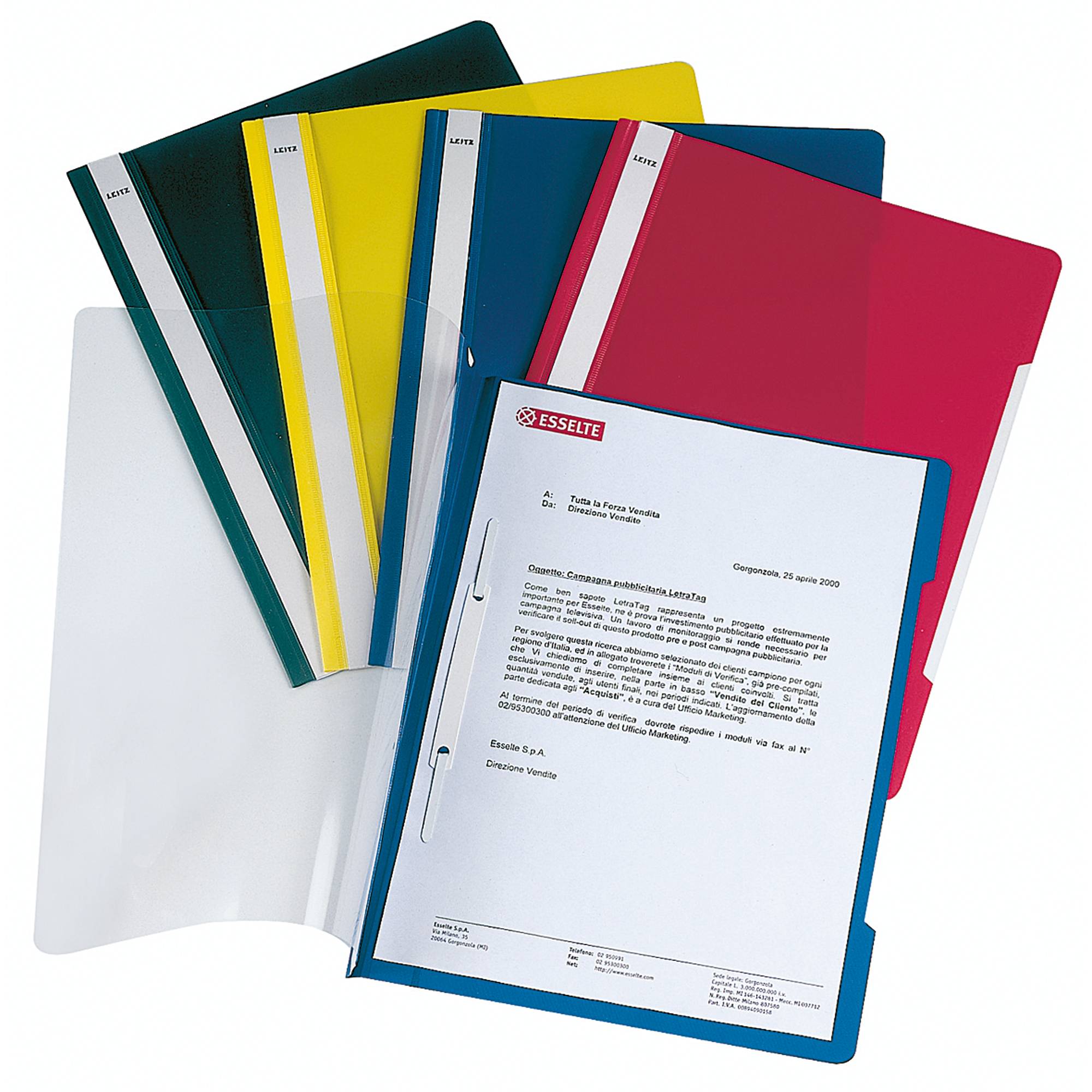 Leitz Schnellhefter 41910065 DIN A4 max. 250Blatt PVC violett