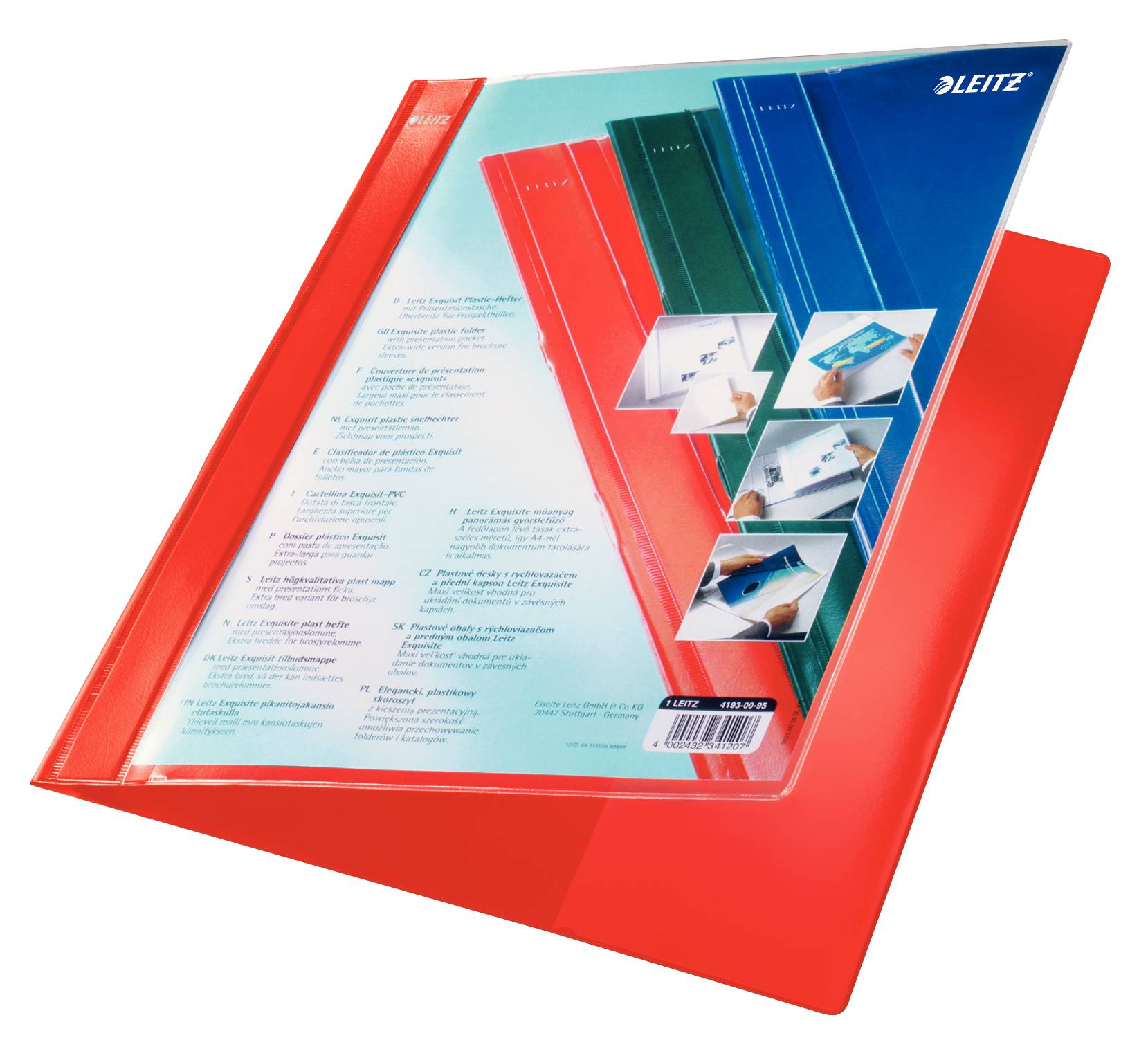 Plastic-Hefter Exquisit mit Präsentationstasche