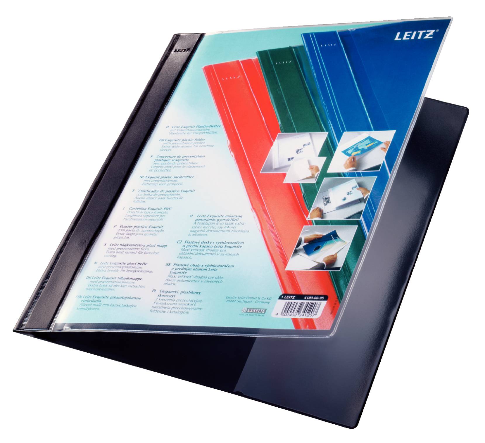 Plastic-Hefter Exquisit mit Präsentationstasche