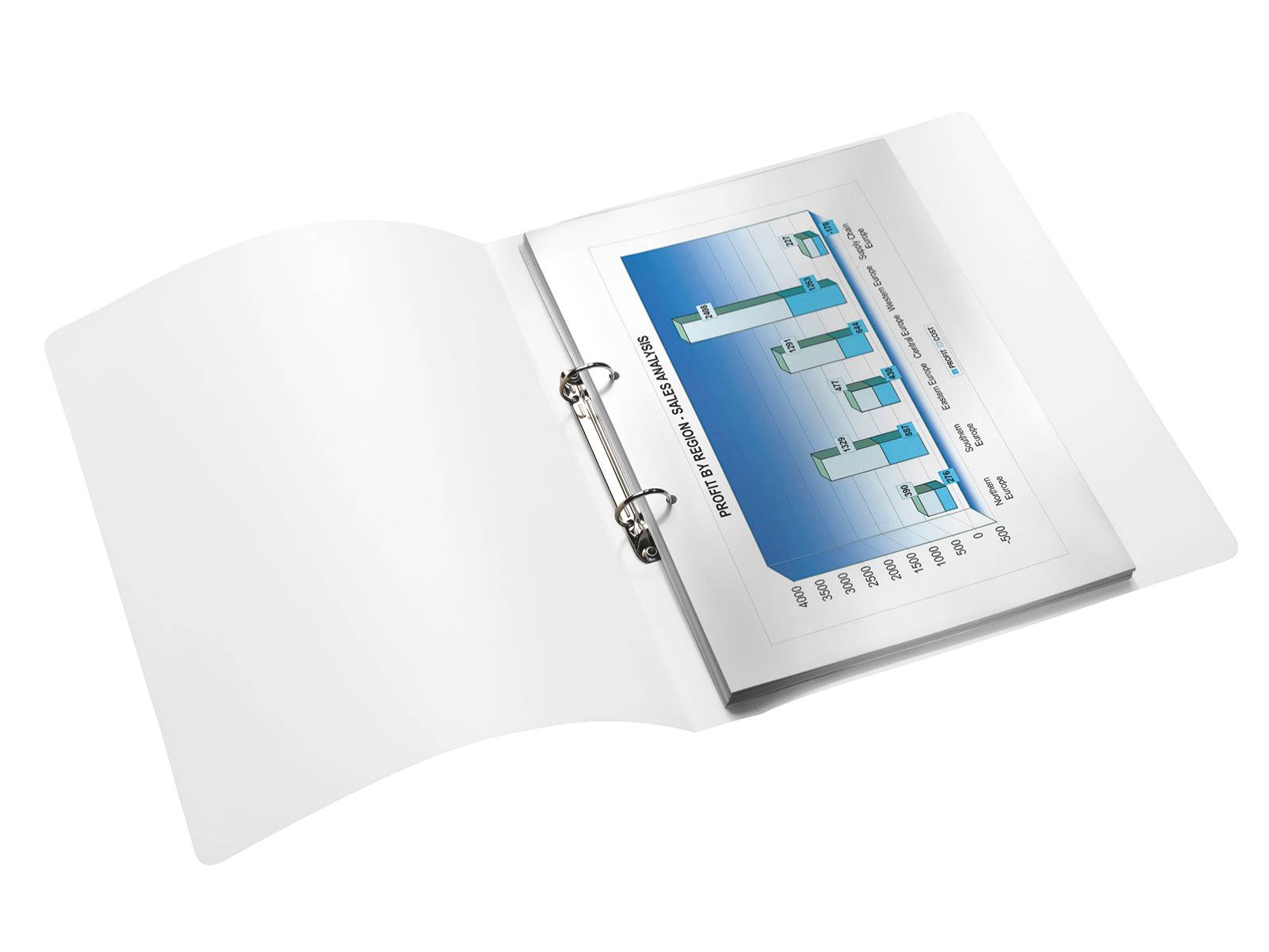 Esselte Leitz WOW - Ringbuch - für A4 (210 x 297 mm)