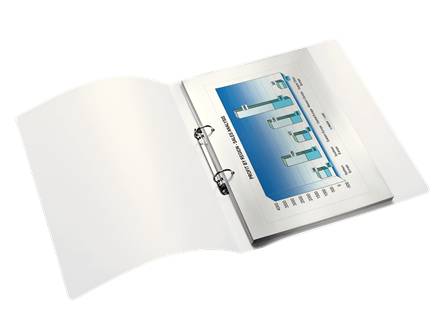 Esselte Leitz WOW - Ringbuch - für A4 (210 x 297 mm)