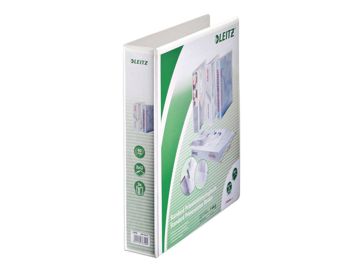 ESSELTE LEITZ - Leitz Standard - Präsentations-Ringordner - Rückenbreite: 63 mm