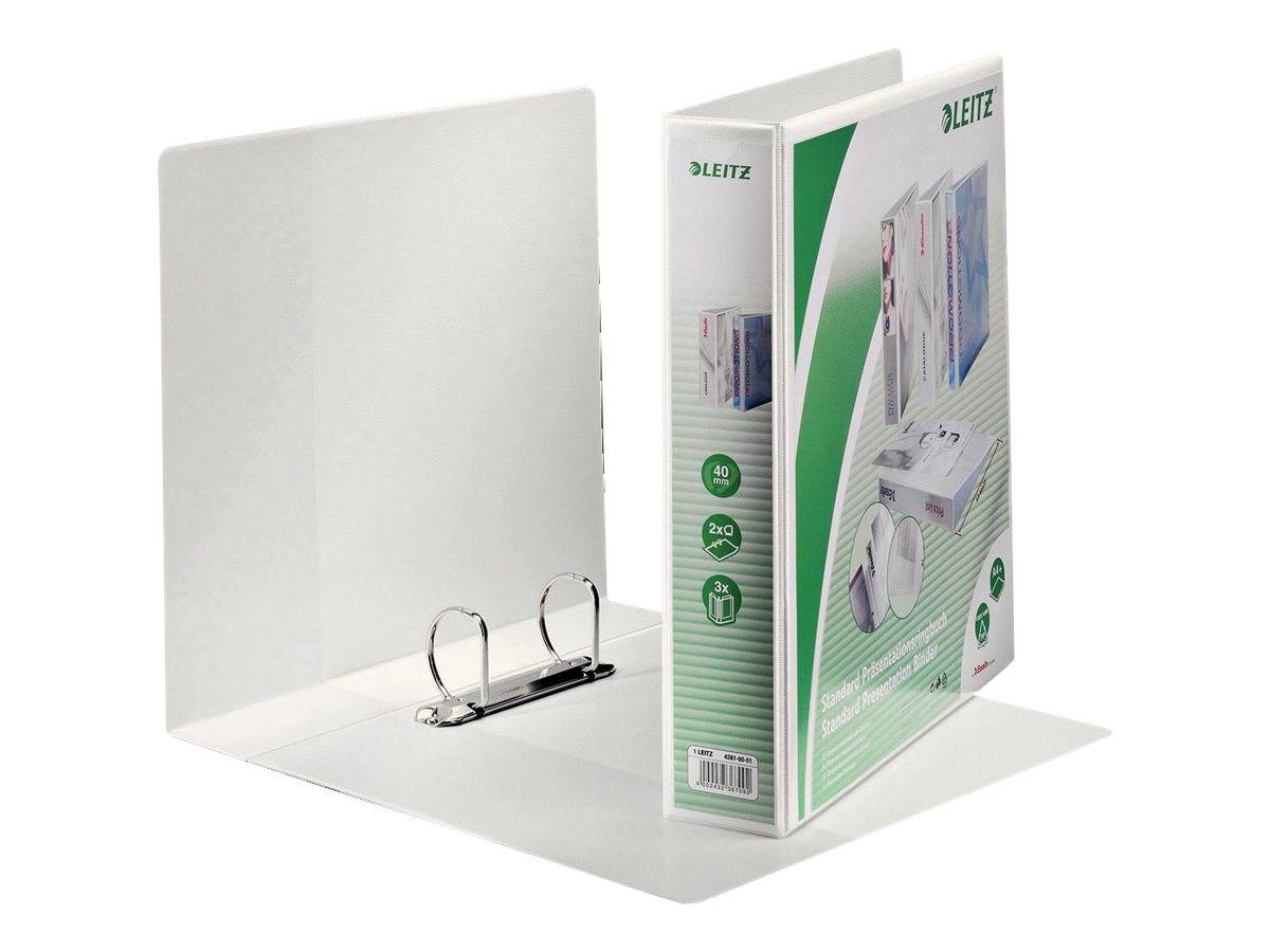 ESSELTE LEITZ - Leitz Standard - Präsentations-Ringordner - Rückenbreite: 63 mm