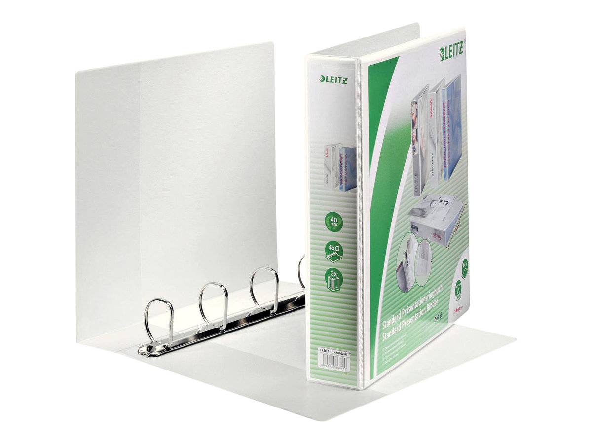 Esselte Leitz Standard - Präsentations-Ringordner - Rückenbreite: 63 mm