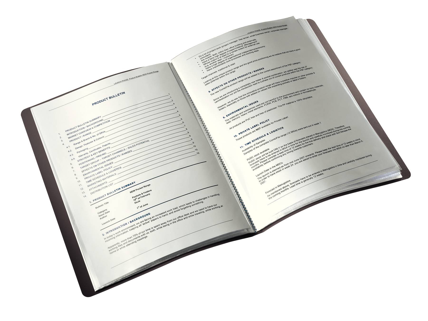 Sichtbuch Solid - Leitz