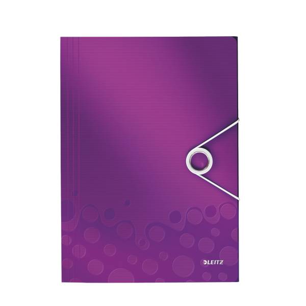 Esselte Leitz WOW - Aktenmappe mit 3 Klappen - Rückenbreite: 15 mm - für A4 (210 x 297 mm)