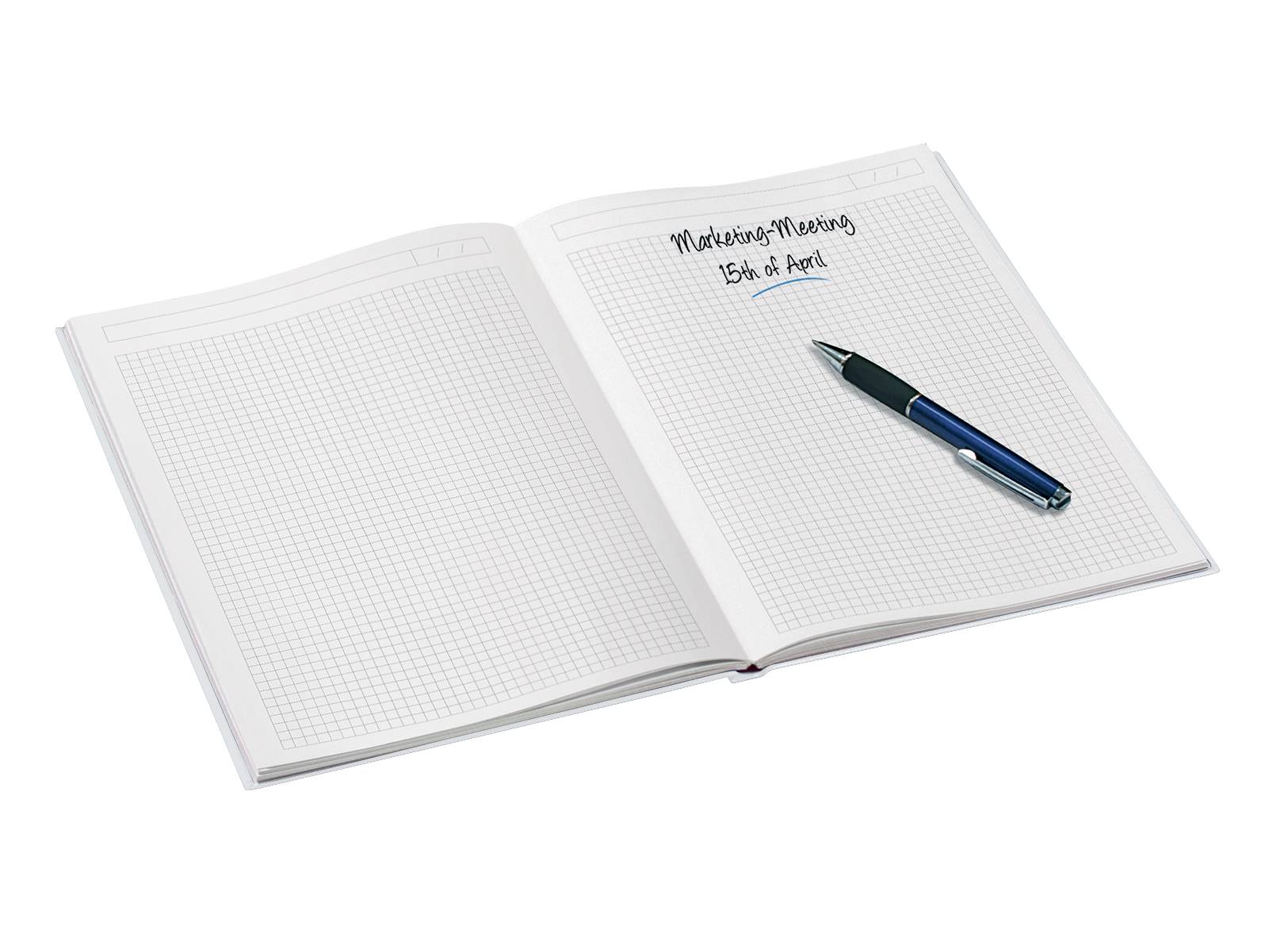 Notizbuch WOW - eisblau