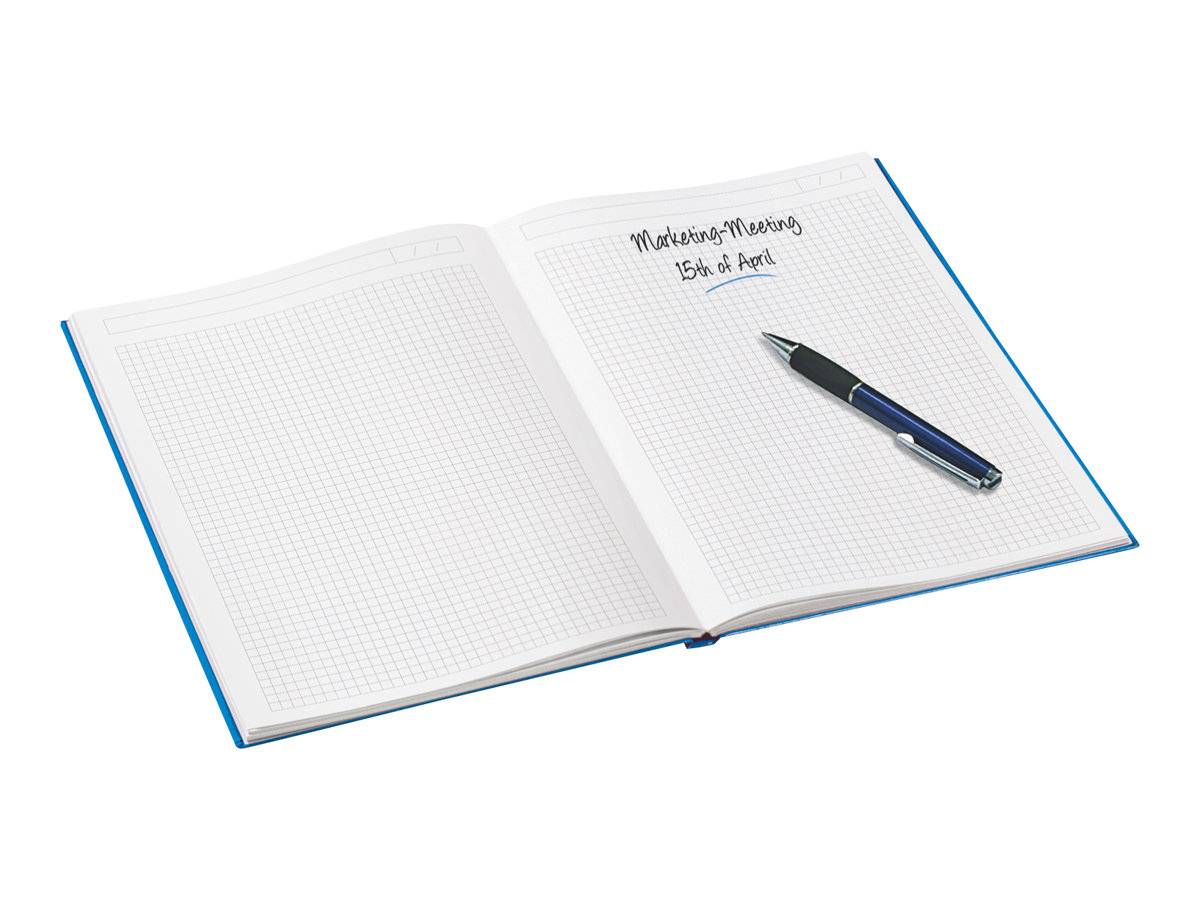 ESSELTE LEITZ - Leitz WOW - Notizbuch - fester Einband - A4 - 80 Blatt