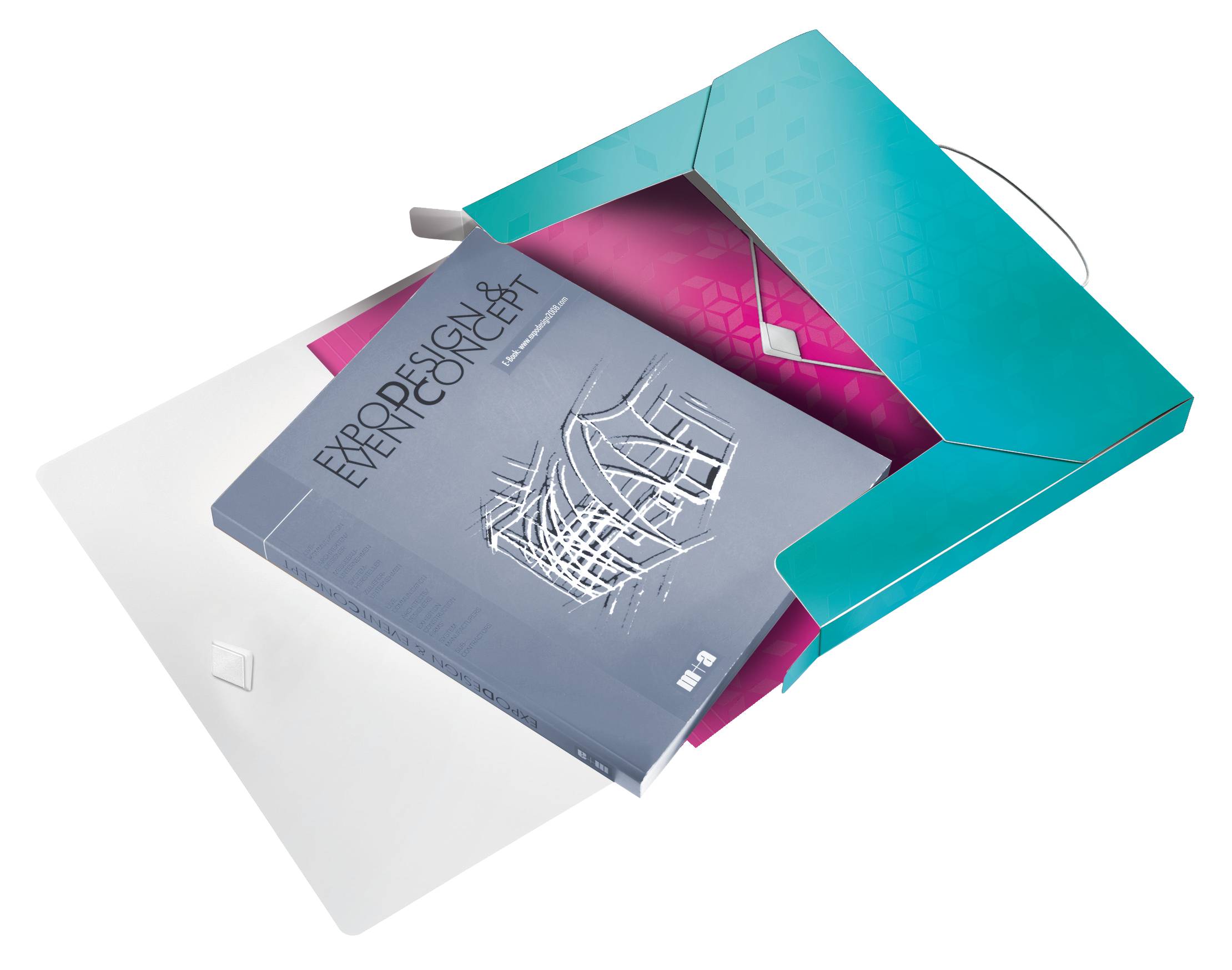 Ablagebox WOW - eisblau