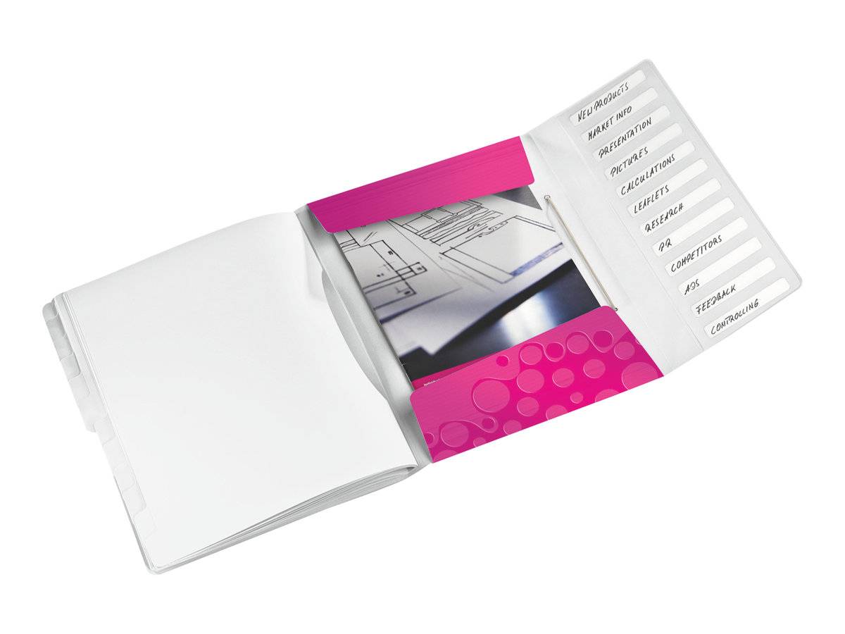 ESSELTE LEITZ - Leitz WOW - Gliederungsordner - 12 Fächer - 12 Teile