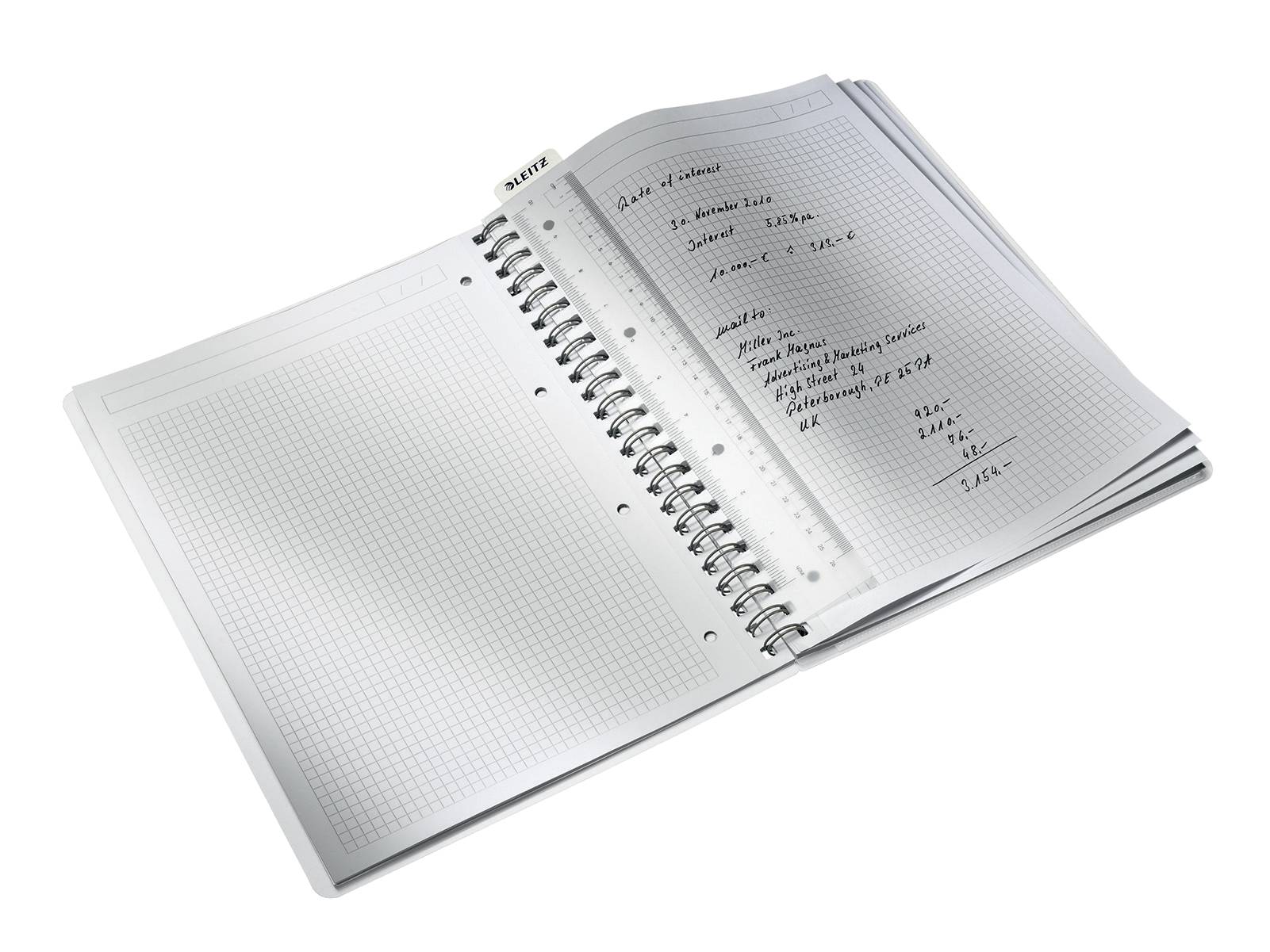 Collegeblock WOW - eisblau