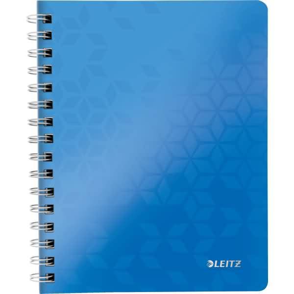 Notizbuch Wow A5 80 Blatt 80g/qm kariert blau